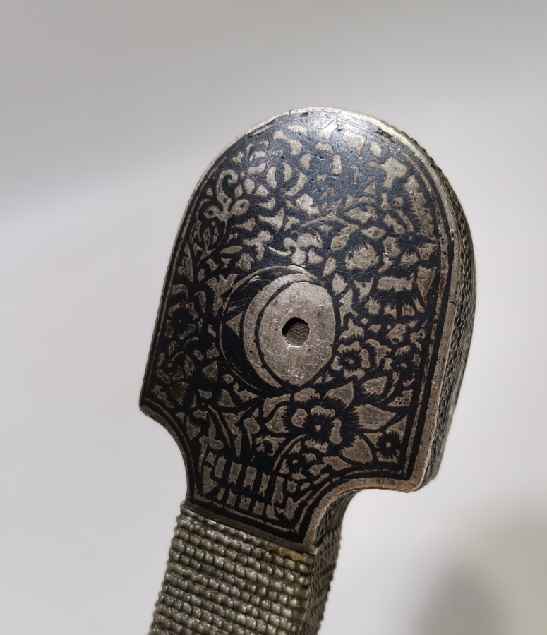 OSMANLI DÖNEMİ GÜMÜŞ ÇERKES KAMASI KIN VE SAPI