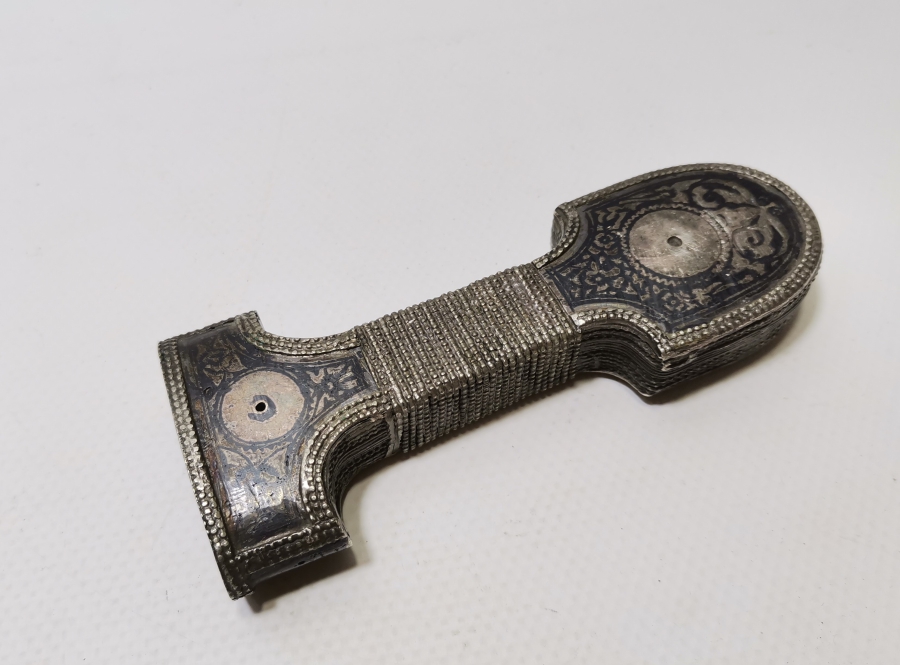 OSMANLI DÖNEMİ GÜMÜŞ ÇERKES KAMASI KIN VE SAPI