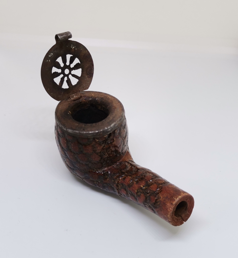 ANTİKA AHŞAP PİPO PARÇASI