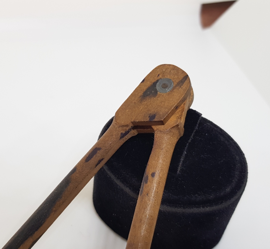 OSMANLI DÖNEMİ ÇOK NADİR EL YAPIMI AHŞAP MÜHENDİS PERGELİ