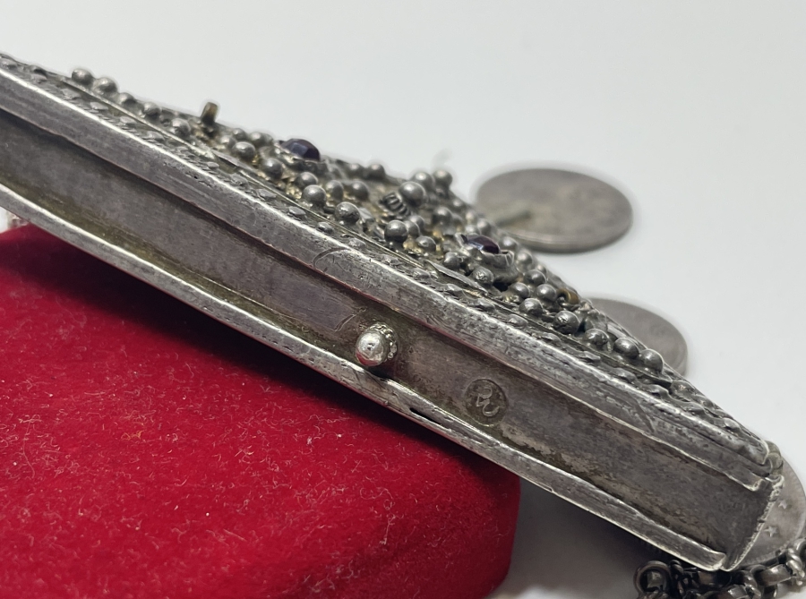 OSMANLI DÖNEMİ TUĞRALI GÜMÜŞ HAMAYIL