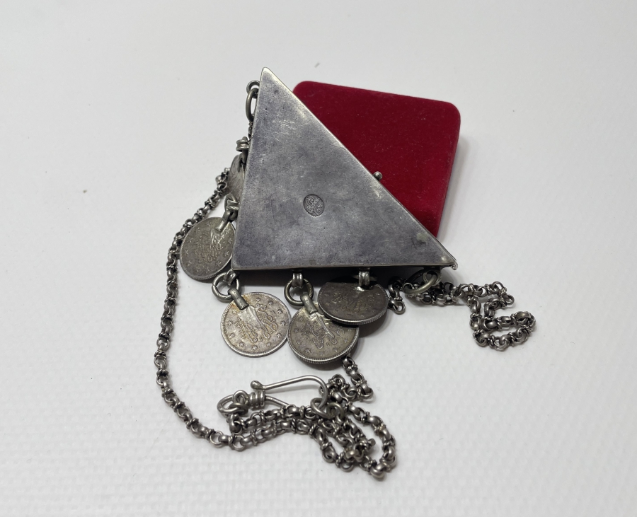 OSMANLI DÖNEMİ TUĞRALI GÜMÜŞ HAMAYIL