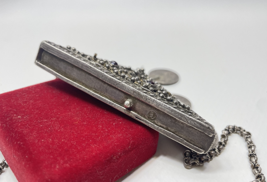 OSMANLI DÖNEMİ TUĞRALI GÜMÜŞ HAMAYIL