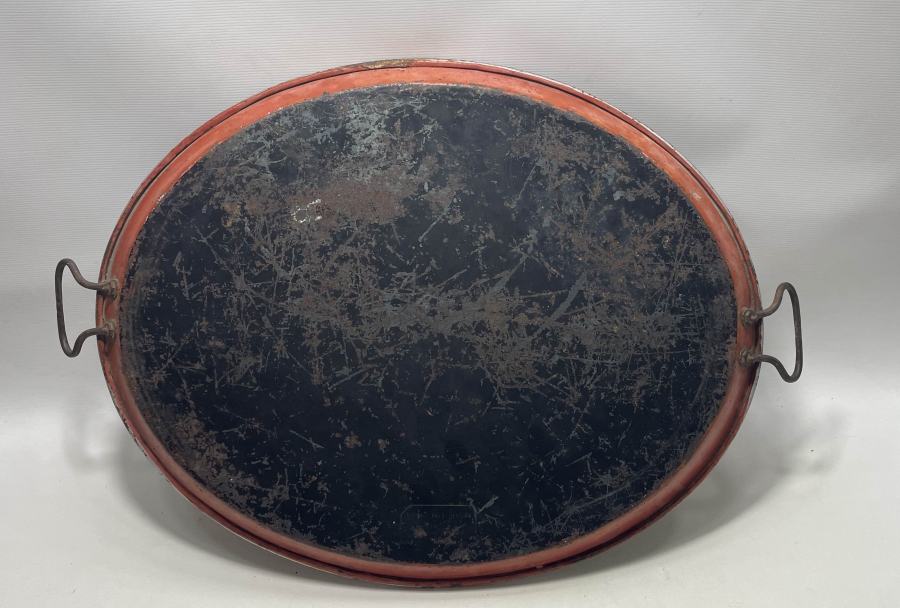 OSMANLI DÖNEMİ ERMENİ USTA DAMGALI ÇOK NADİR PULAT TEPSİ