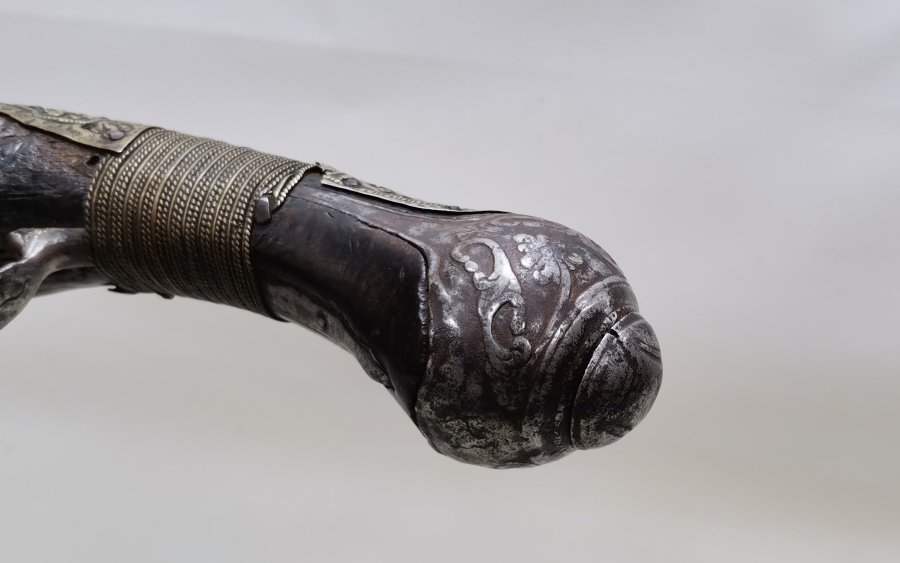 OSMANLI DÖNEMİ GÜMÜŞ APLİKLİ NADİR PİŞTOV