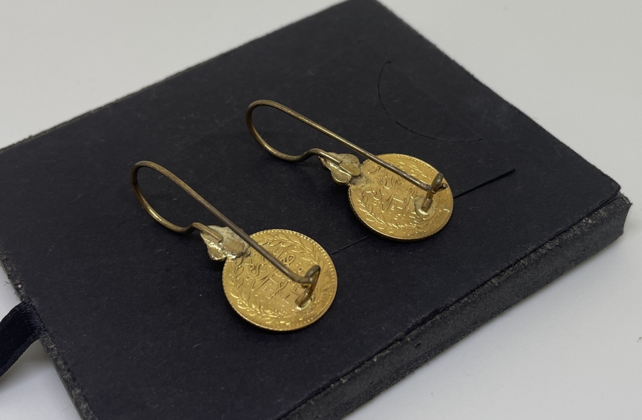 MEHMET REŞAT HAN DÖNEMİ ALTIN KÜPE