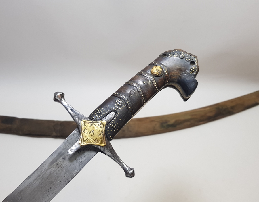 ORİJİNAL KININDA OSMANLI DÖNEMİ YENİÇERİ PALA