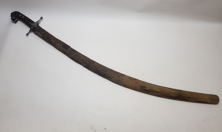 ORİJİNAL KININDA OSMANLI DÖNEMİ YENİÇERİ PALA