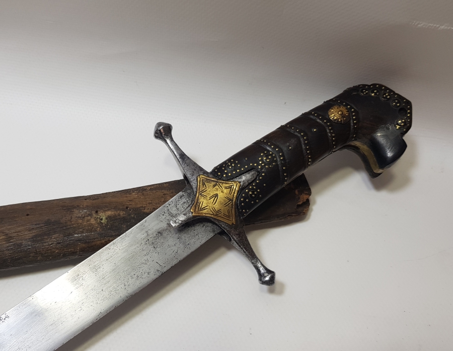 ORİJİNAL KININDA OSMANLI DÖNEMİ YENİÇERİ PALA