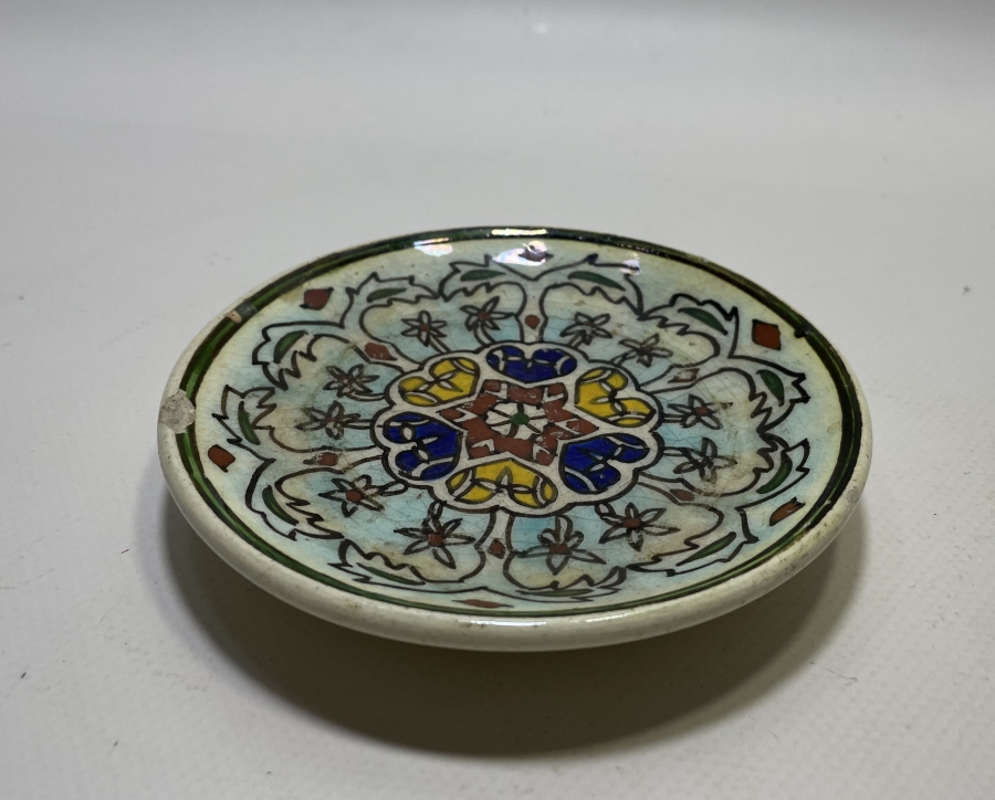 GÜVEN ÇİNİ YAPIMI USTA İŞİ EL BOYAMA ANTİKA İKRAMLIK