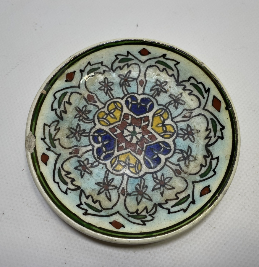 GÜVEN ÇİNİ YAPIMI USTA İŞİ EL BOYAMA ANTİKA İKRAMLIK