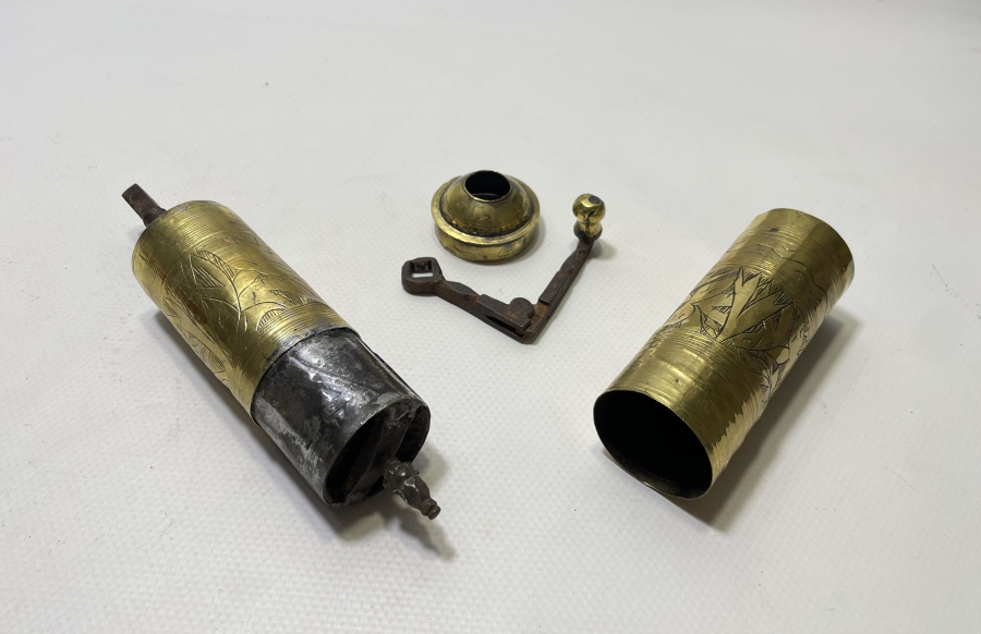 OSMANLI DÖNEMİ ÜZERİ İŞLEMELİ BOSNA KAHVE DEĞİRMENİ