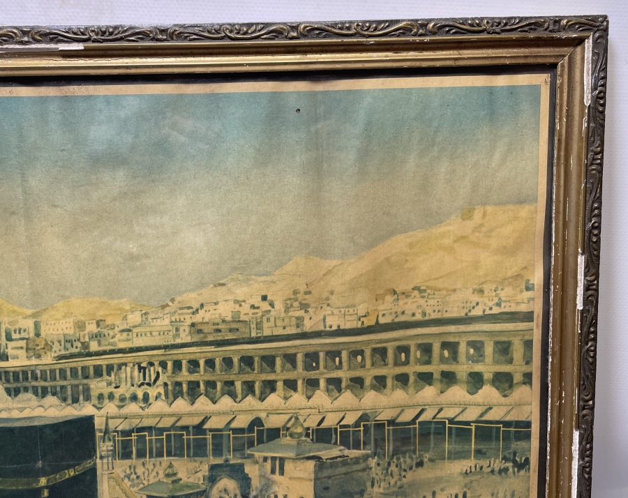 ORİJİNAL ÇERÇEVESİNDE OSMANLI SON DÖNEM ÇOK NADİR HAC VEKALETİ