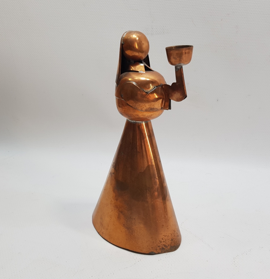 MERYEM ANA FORMUNDA YAPILMIŞ ANTİKA MUMLUK