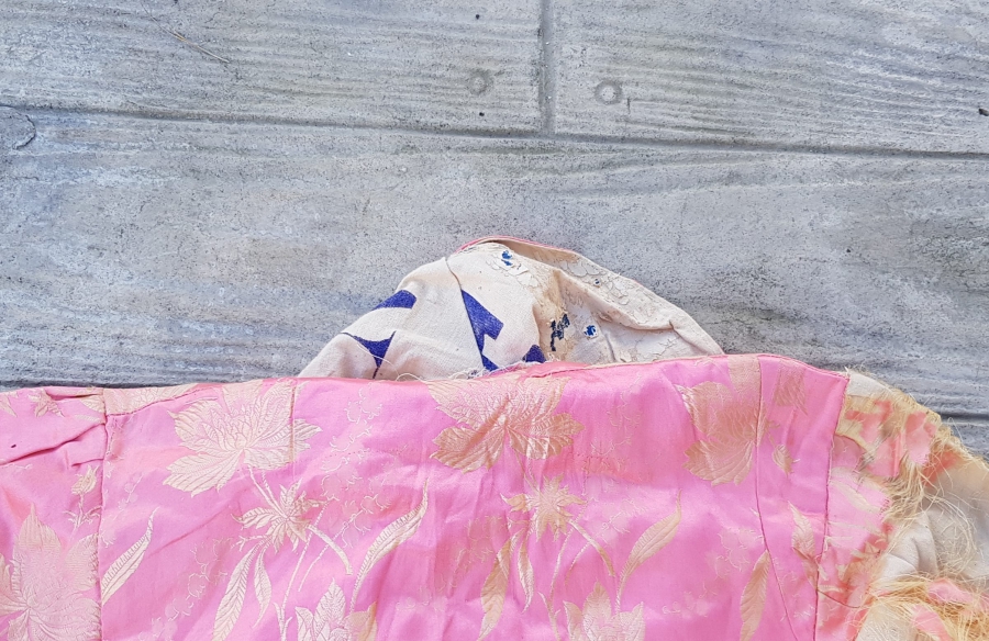 OSMANLI DÖNEMİ HAM İPEK ELMASİYE GELİN CEKETİ