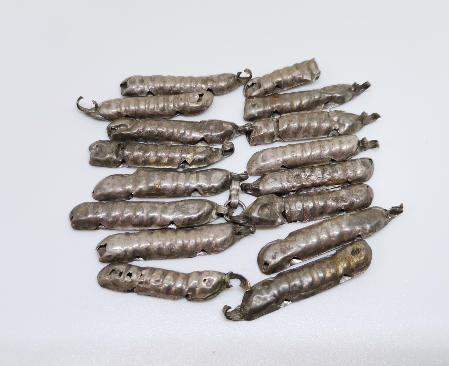 OSMANLI DÖNEMİ ERMENİ İŞİ GÜMÜŞ GIDIKLIK PARÇALARI