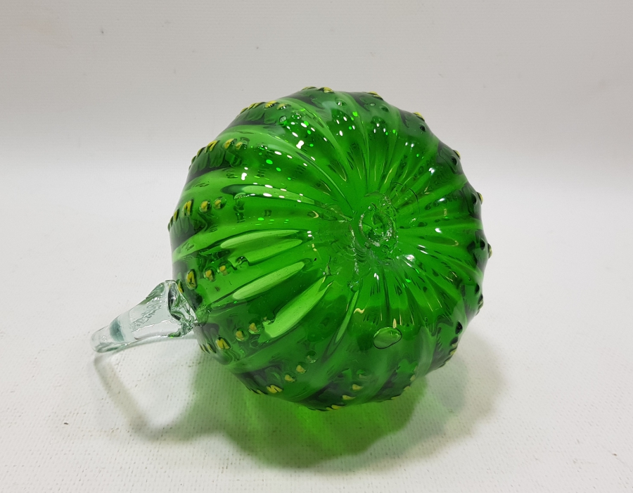 ÜFLEME CAMDAN MAMUL ANTİKA MURANO SÜRAHİ