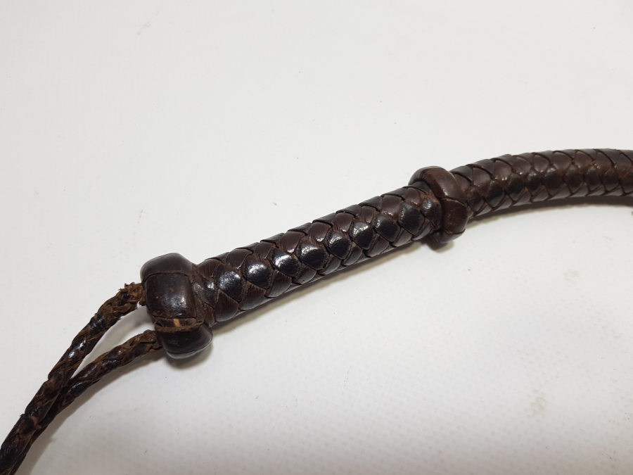 OSMANLI DÖNEMİ EL YAPIMI SUBAY AT KIRBACI