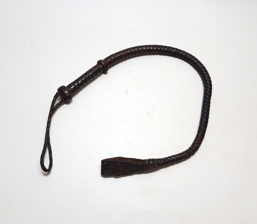 OSMANLI DÖNEMİ EL YAPIMI SUBAY AT KIRBACI