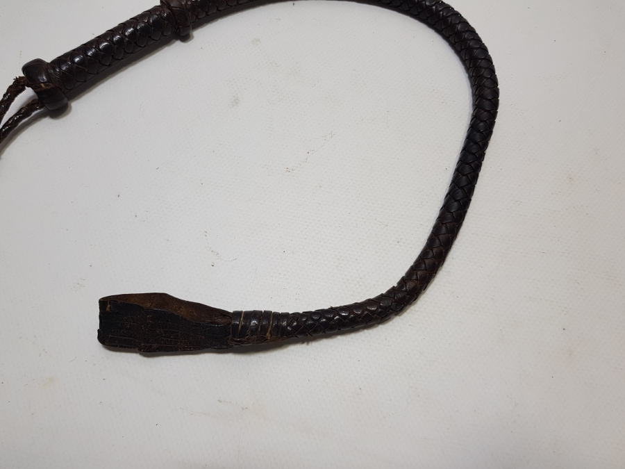 OSMANLI DÖNEMİ EL YAPIMI SUBAY AT KIRBACI