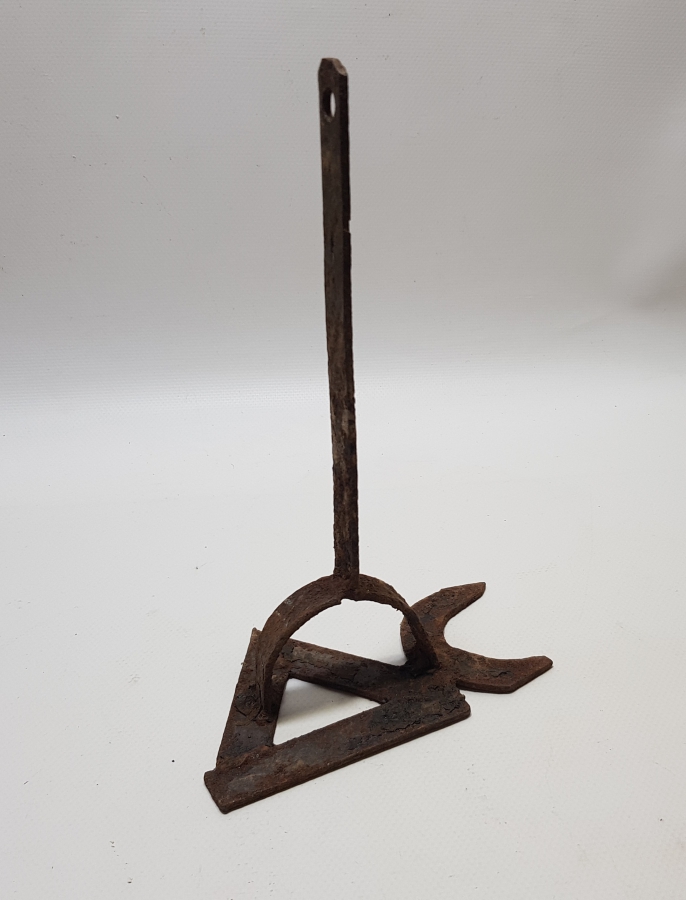 ÜZERİ RUMCA YAZILI OSMANLI DÖNEMİ HAYVAN DAMGASI