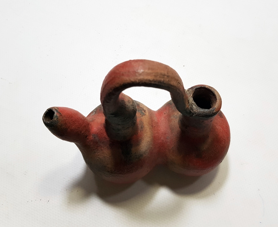 OSMANLI DÖNEMİ NADİR FORMDA SİLLE İŞİ SÜNNETSİZ ÇİFTE ŞERBETLİK