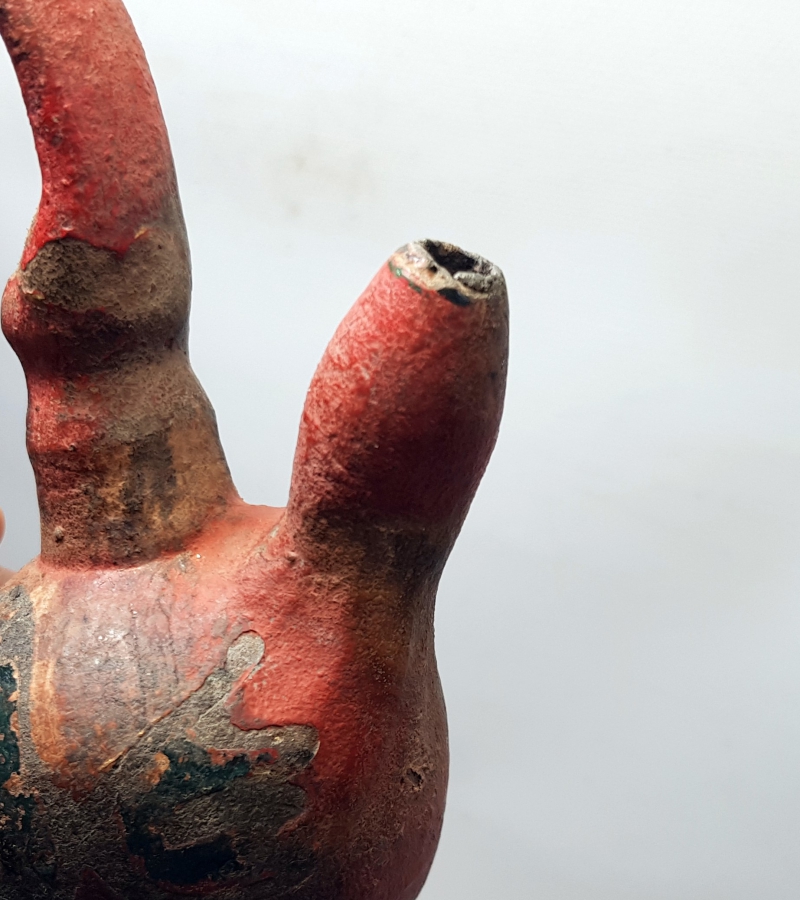 OSMANLI DÖNEMİ NADİR FORMDA SİLLE İŞİ SÜNNETSİZ ÇİFTE ŞERBETLİK