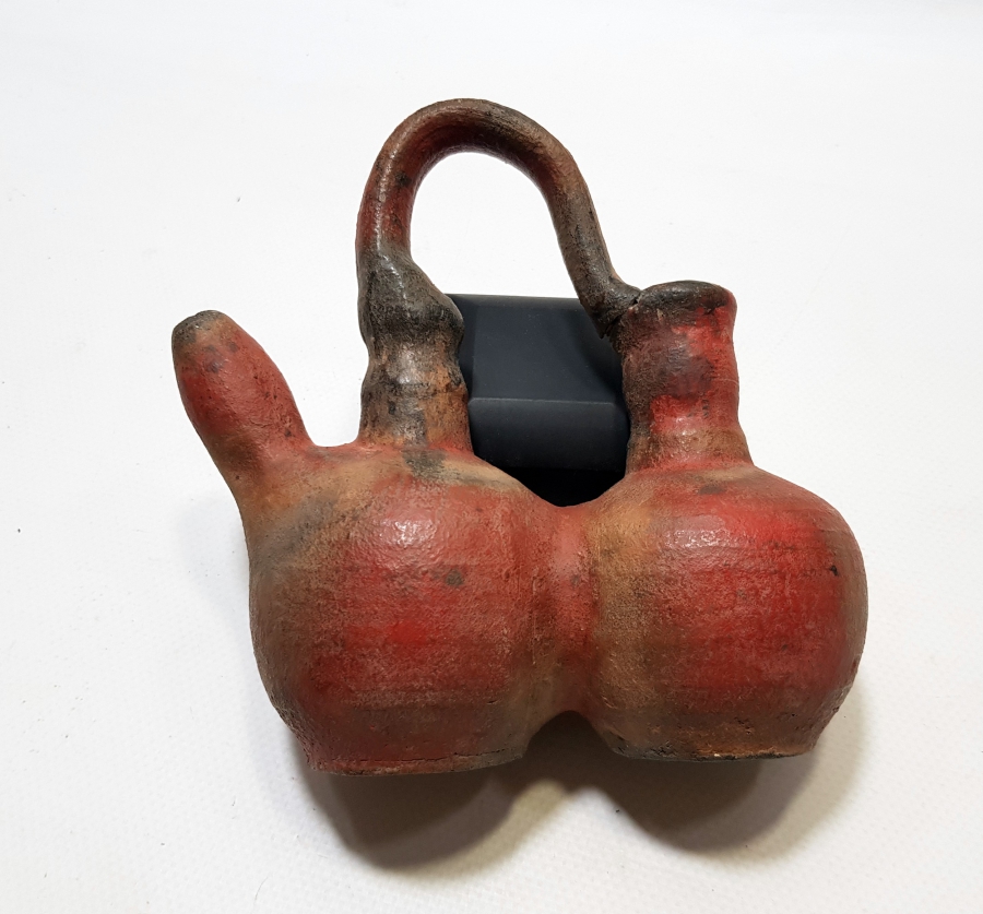 OSMANLI DÖNEMİ NADİR FORMDA SİLLE İŞİ SÜNNETSİZ ÇİFTE ŞERBETLİK