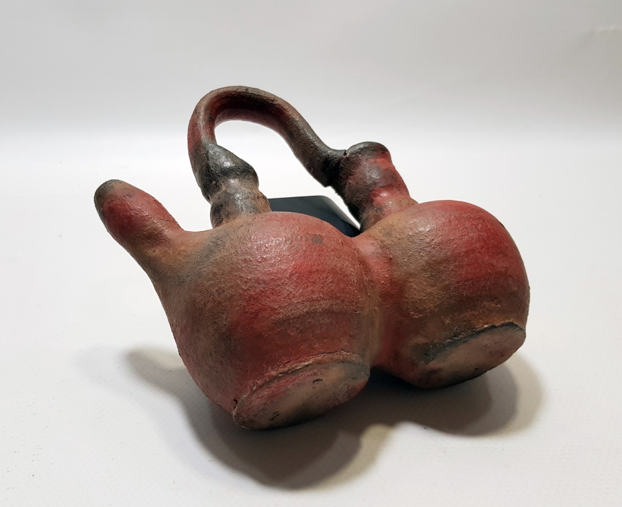 OSMANLI DÖNEMİ NADİR FORMDA SİLLE İŞİ SÜNNETSİZ ÇİFTE ŞERBETLİK