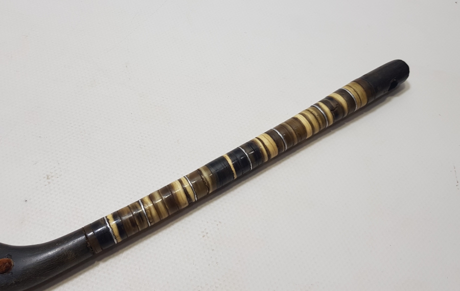 OSMANLI DÖNEMİ BOYNUZ VE KEMİKTEN MAMUL NADİR FORMDA DAVULCU TOKMAĞI