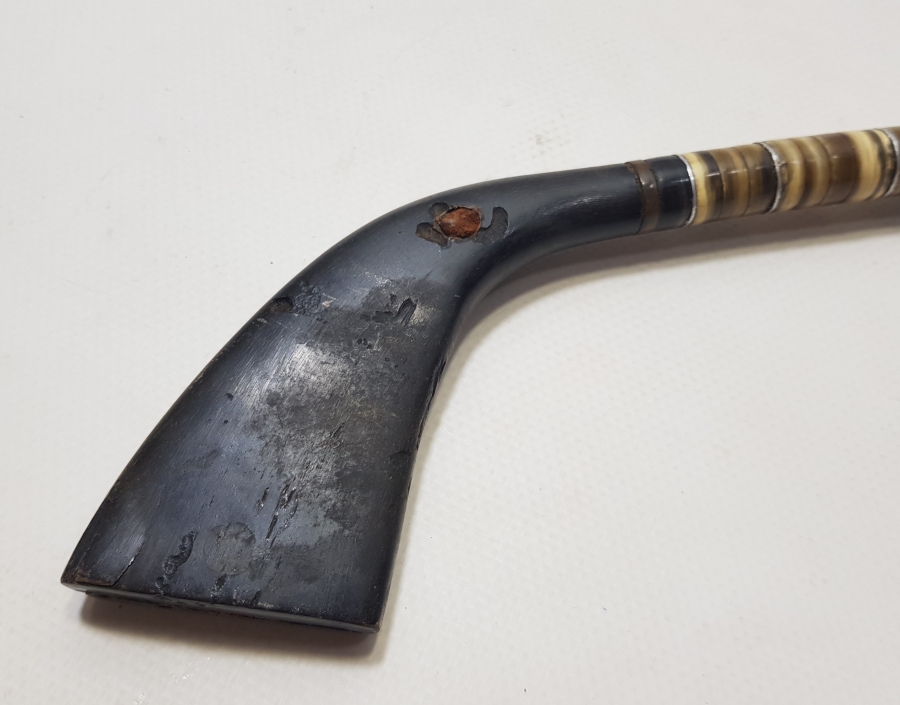 OSMANLI DÖNEMİ BOYNUZ VE KEMİKTEN MAMUL NADİR FORMDA DAVULCU TOKMAĞI