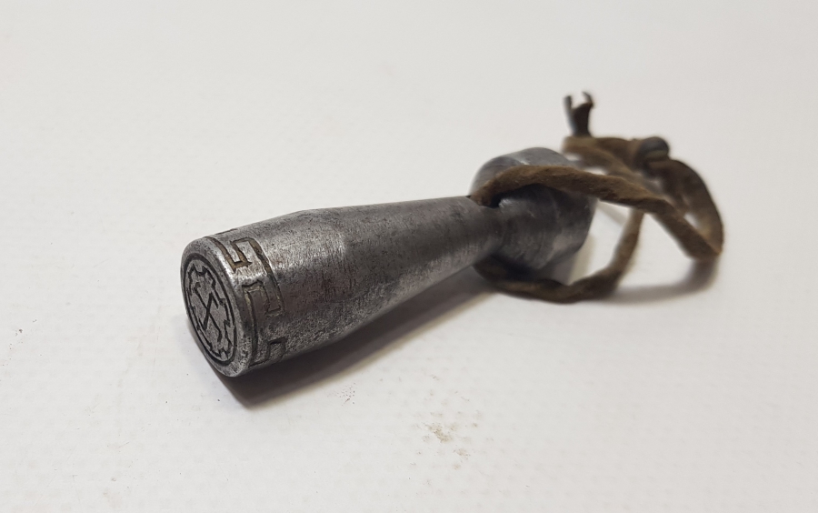 ÇOK NADİR EL KAZIMA 2. DÜNYA SAVAŞI DÖNEMİ NAZİ KAPALI ZARF MÜHRÜ