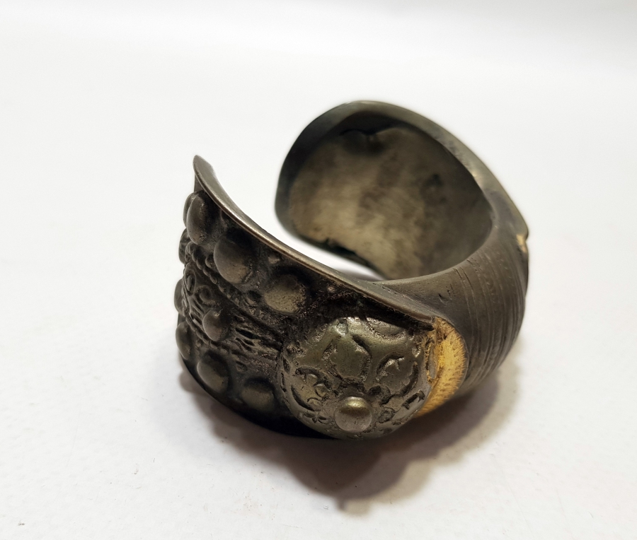 OSMANLI DÖNEMİ KABARTMA İŞÇİLİKLİ ÇOK NADİR TOMBAK PAZUBENT