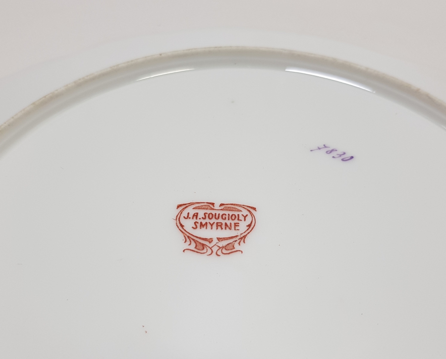 OSMANLI DÖNEMİ İZMİR İŞİ NADİR PORSELEN SUNUMLUK