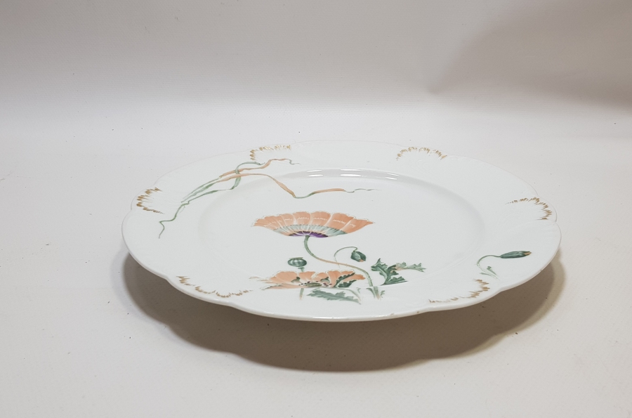 OSMANLI DÖNEMİ İZMİR İŞİ NADİR PORSELEN SUNUMLUK