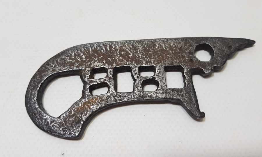 NADİR FORMDA DEV BOYDA OSMANLI DÖNEMİ KAV ÇAKMAĞI