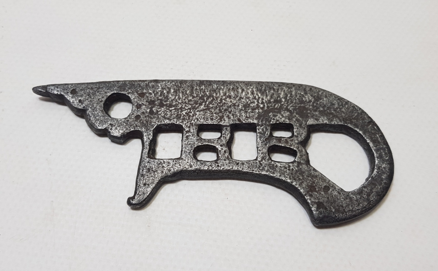 NADİR FORMDA DEV BOYDA OSMANLI DÖNEMİ KAV ÇAKMAĞI