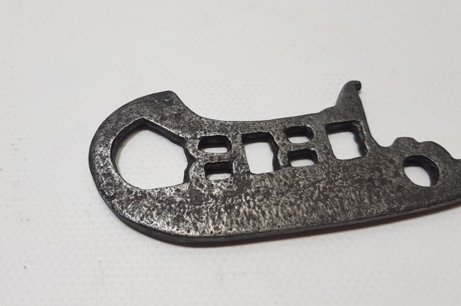 NADİR FORMDA DEV BOYDA OSMANLI DÖNEMİ KAV ÇAKMAĞI