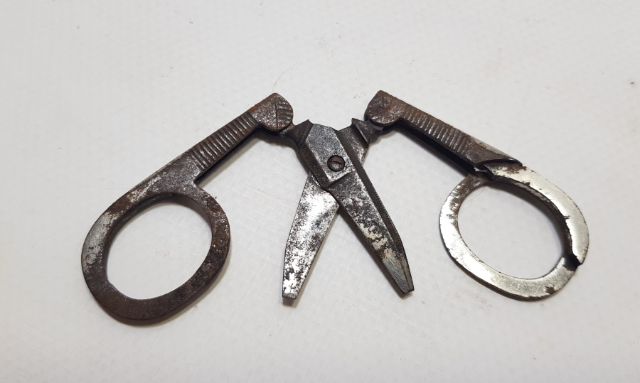 OSMANLI DÖNEMİ KATLANIR SEYAHAT MAKASI