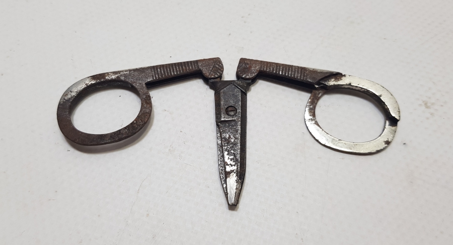 OSMANLI DÖNEMİ KATLANIR SEYAHAT MAKASI