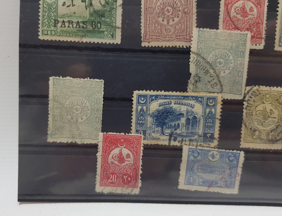 OSMANLI DÖNEMİ KARTELASINDA PUL LOTU