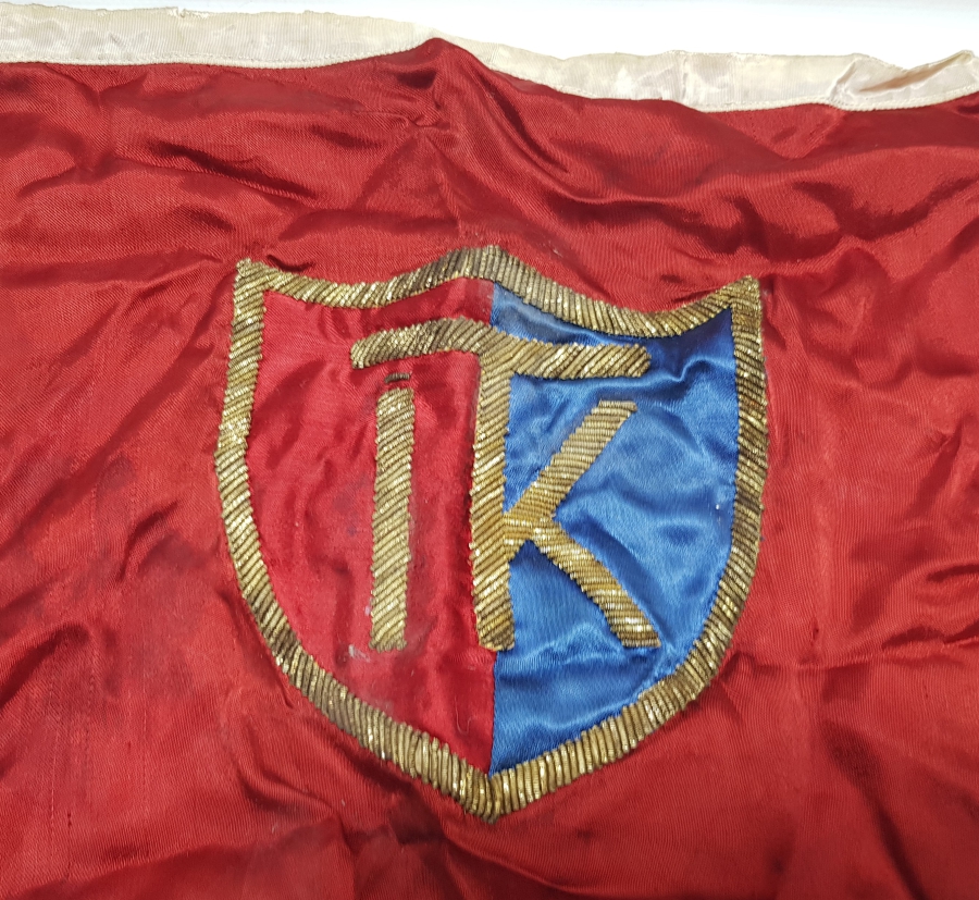 1950 YILI ÇOK NADİR İZMİR TÜRK KOLEJİ FLAMA