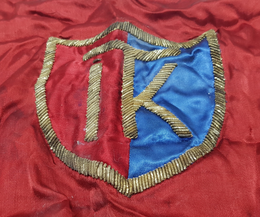 1950 YILI ÇOK NADİR İZMİR TÜRK KOLEJİ FLAMA