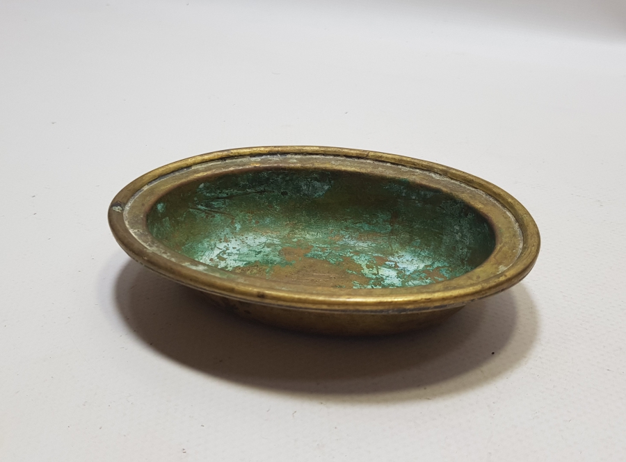 OSMANLI DÖNEMİ SÜLEYMANİYE DAMGALI ÇOK NADİR BERBER SABUNLUĞU