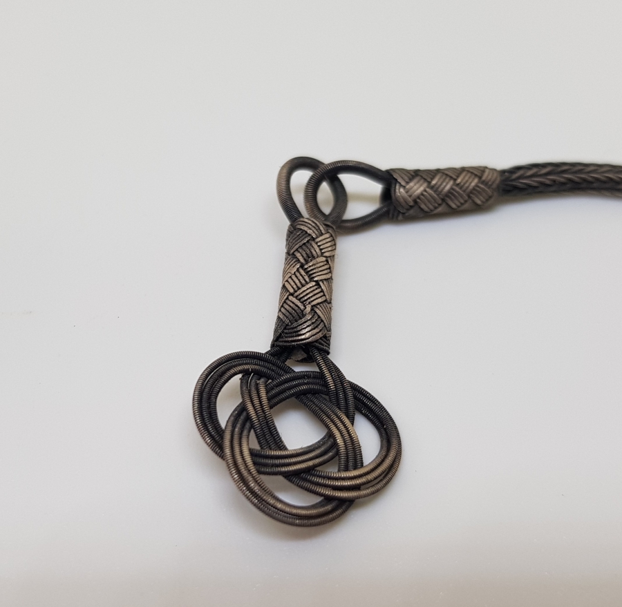 ÖZEL YAPIM SAF GÜMÜŞ KAZAZ TESPİH PÜSKÜLÜ