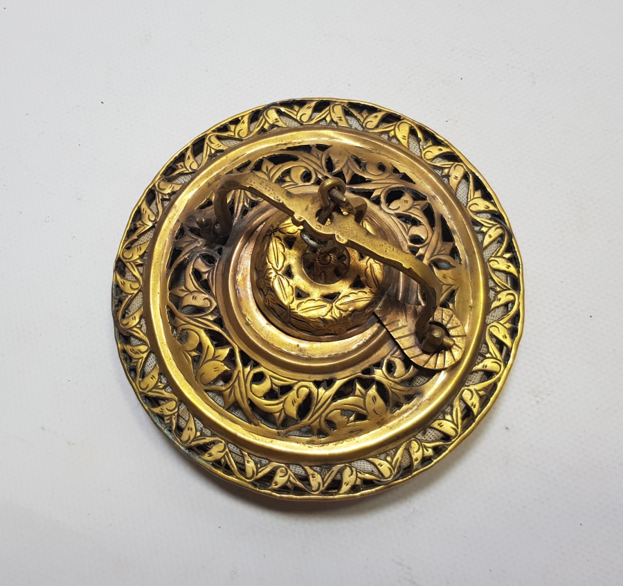 OSMANLI DÖNEMİ KALEM VE TESTERE İŞÇİLİKLİ ÇOK NADİR ALTIN VERMEYLİ SÜLEYMANİYE FENER