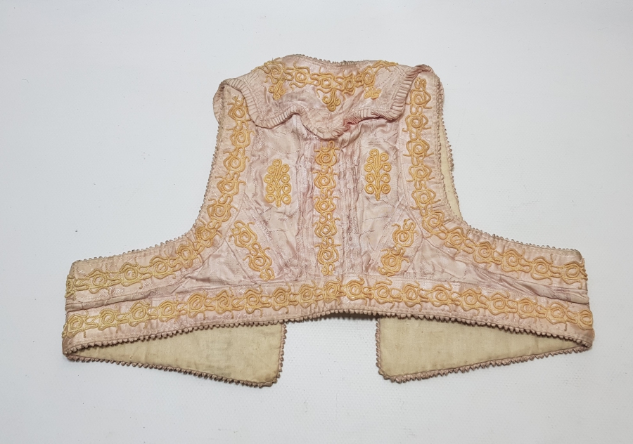 OSMANLI DÖNEMİ ÇOK NADİR İPEK BALKAN İŞİ ARNAVUT GELİN CEPKENİ