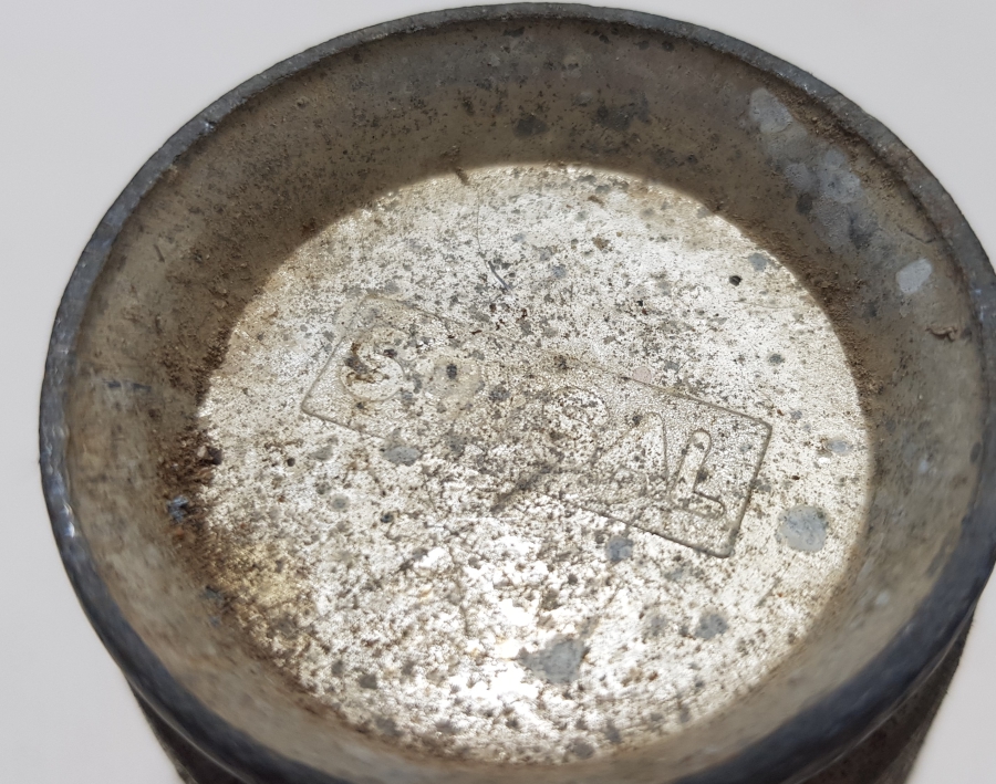 KABARTMA İŞÇİLİKLİ YERLİ YAPIM ANTİKA ZEMZEM BARDAĞI