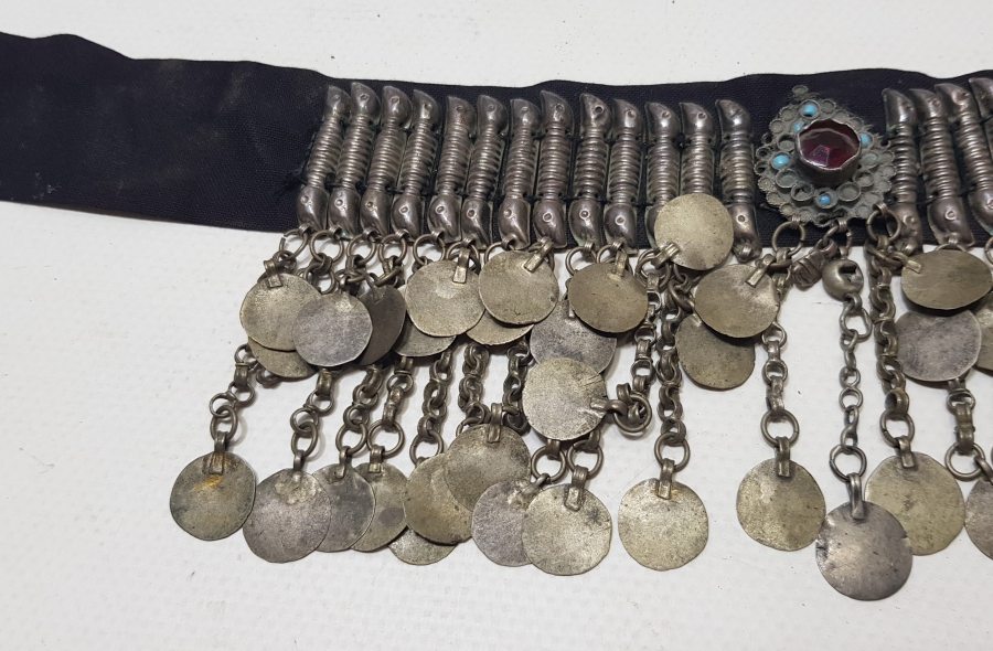 OSMANLI DÖNEMİ ÇOK NADİR GÜMÜŞ GELİN GIDIKLIĞI - GICI GICI