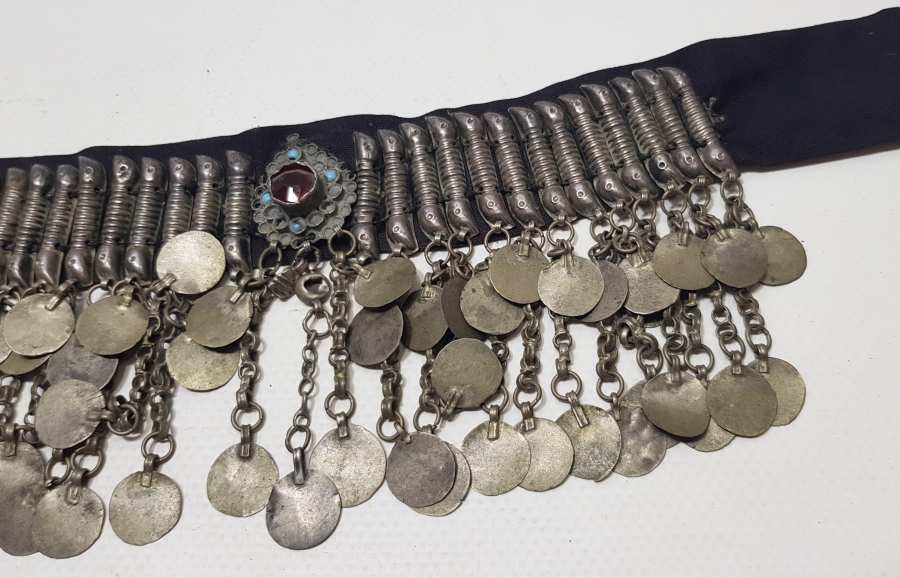 OSMANLI DÖNEMİ ÇOK NADİR GÜMÜŞ GELİN GIDIKLIĞI - GICI GICI